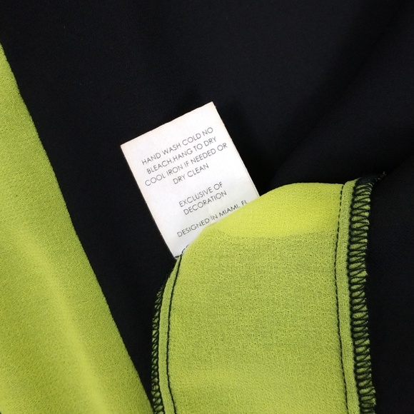 Atina Christina Highlow Tank Top Sheer Blouse C4 - Picture 6 of 8